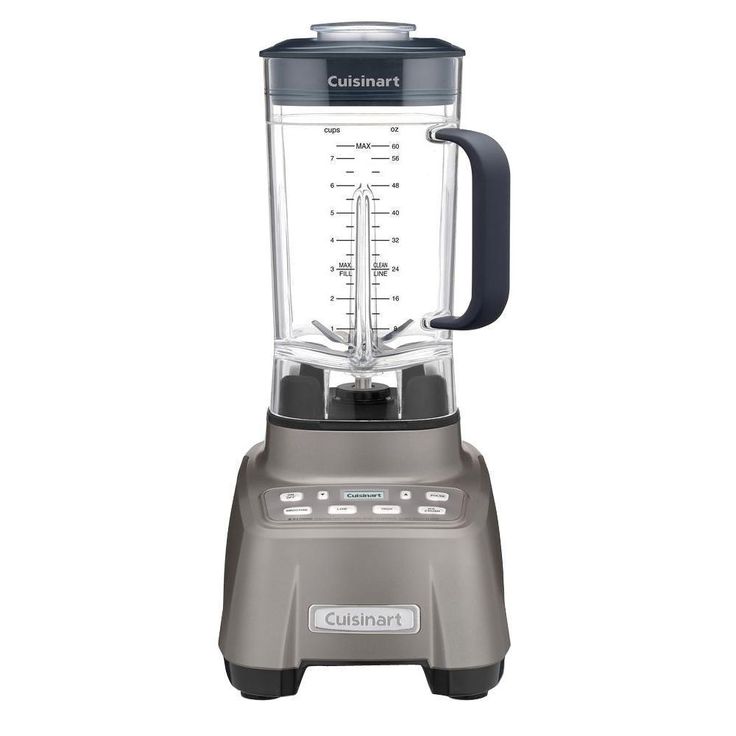 Hurricane 60 oz. 2-Speed Programmable Gunmetal Blender