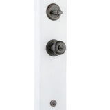 Montara Venetian Bronze Single Cylinder Door Handleset with Juno Entry Door Knob Featuring SmartKey Security