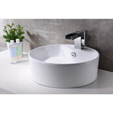 Vitruvius Series Ceramic Vessel Sink in White - Super Arbor