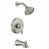 Edgewood Single-Handle 1-Spray Tub and Shower Faucet in Bronze (Valve Included) - Super Arbor