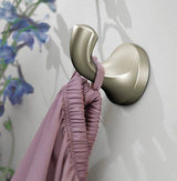 Moen Eva Single Hook Brushed Nickel Towel Hook