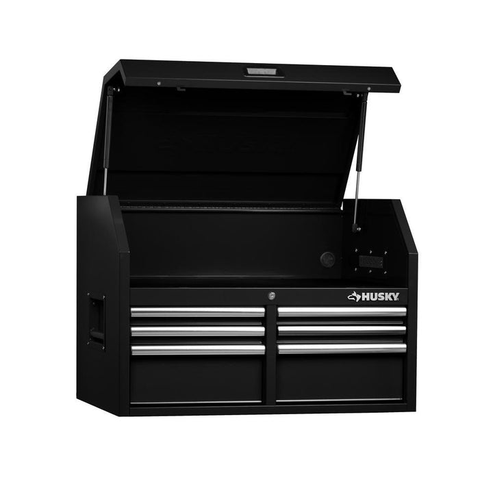 36 in. W 6-Drawer, Deep Tool Chest in Gloss Red