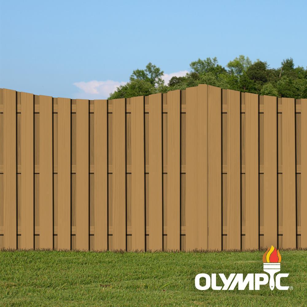Olympic Maximum 5 gal. Cedar Solid Color Exterior Stain and Sealant in One - Super Arbor