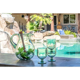 10.5 oz. 6-Piece Cordoba Recycled Green Stacking Goblet Set