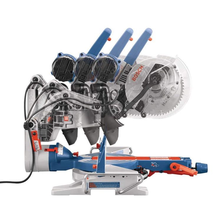 15 Amp Corded 10 in. Dual-Bevel Sliding Glide Miter Saw with 60-Tooth Saw Blade and Bonus Gravity Rise Stand with Wheels