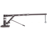 Stark 1100 lbs. Capacity Hitch Mounted Crane Hydraulic Lift Hoist for Pickup Trucks - Super Arbor