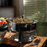 Sangerfield 4.5 Qt. 6-Piece Stainless Steel Chafing Dish Set