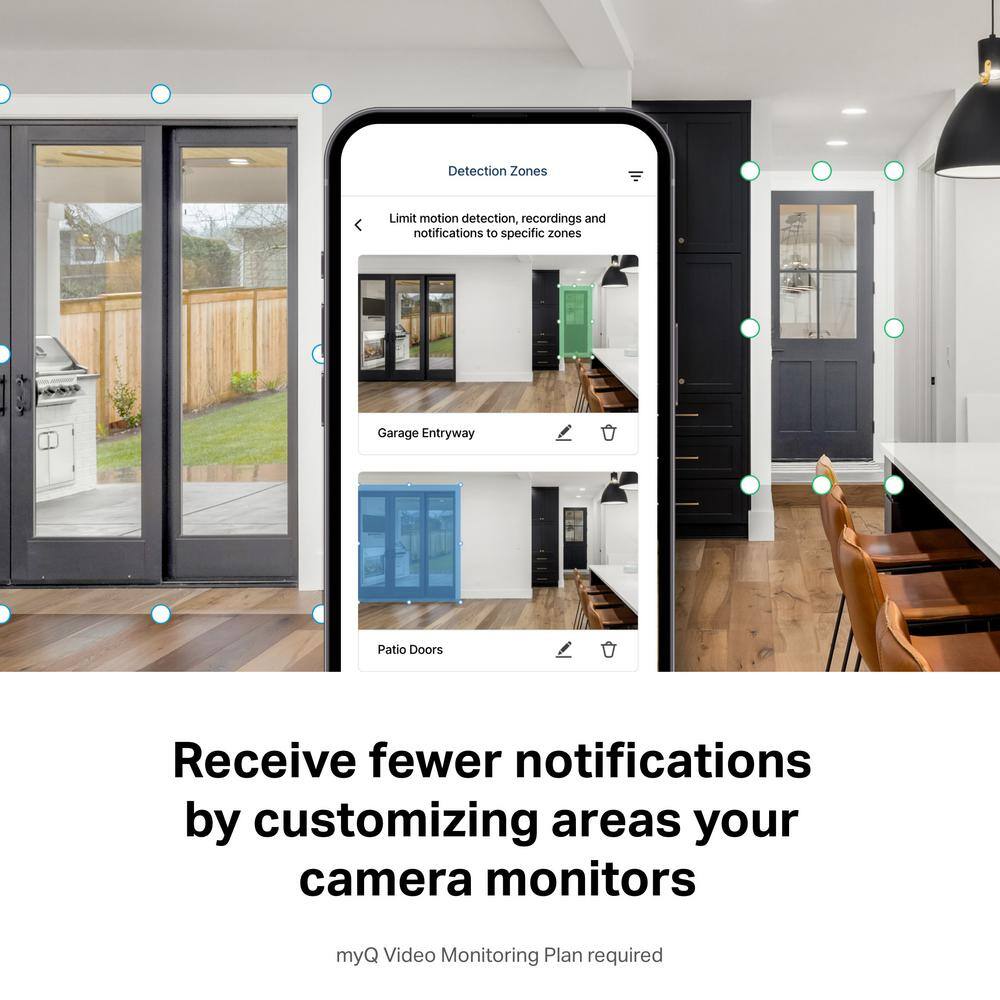Chamberlain myQ Smart Indoor Home Security Camera