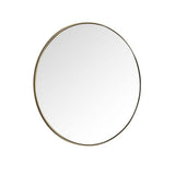 James Martin Vanities Rohe 30" Rectangular Bathroom Mirror, Champagne Brass