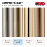 Delta Linden In2ition 2-in-1 1-Handle Shower Faucet Trim in Champagne Bronze (Valve Not Included)