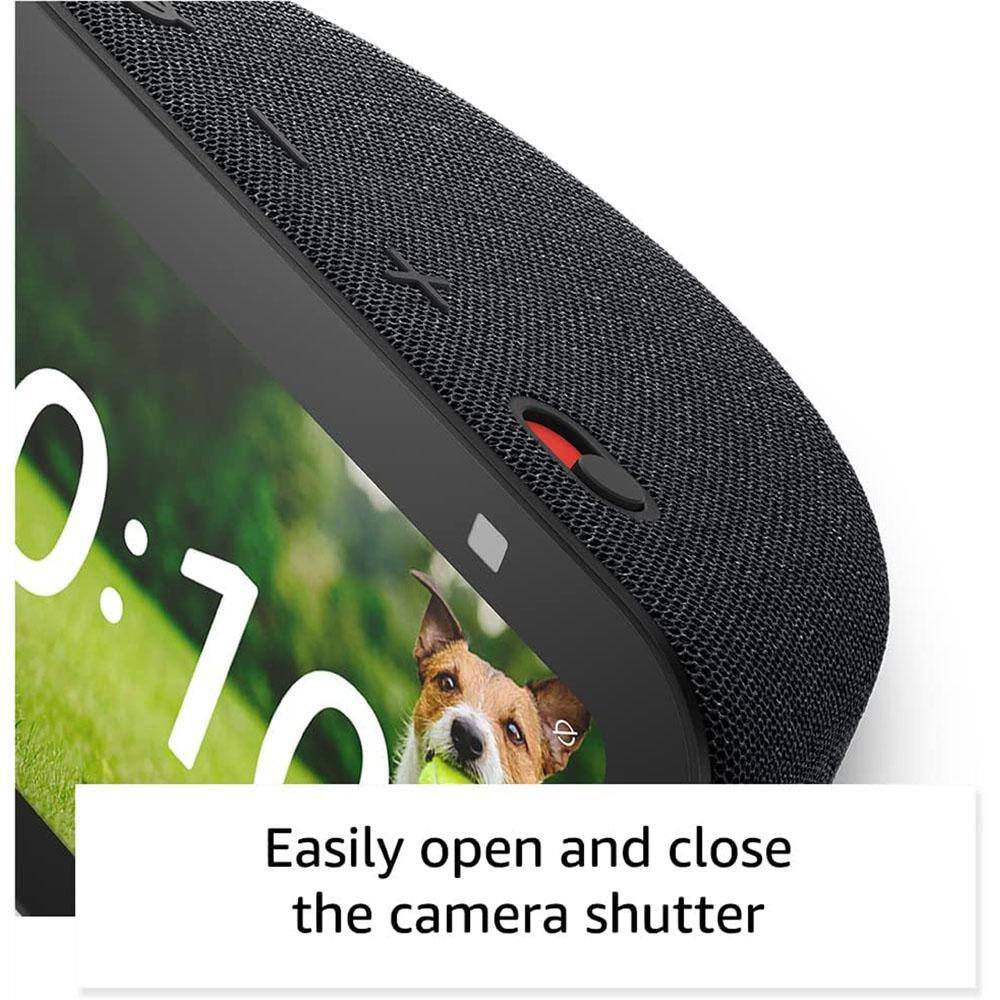 Amazon Echo Show 5 (3rd Gen, 2023 release), Smart Display with Deeper Bass and Clearer Sound, Charcoal