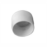 EZ Handrail 1.9 in. Aluminum Round ADA Handrail Exterior Fit Bronze End Bracket