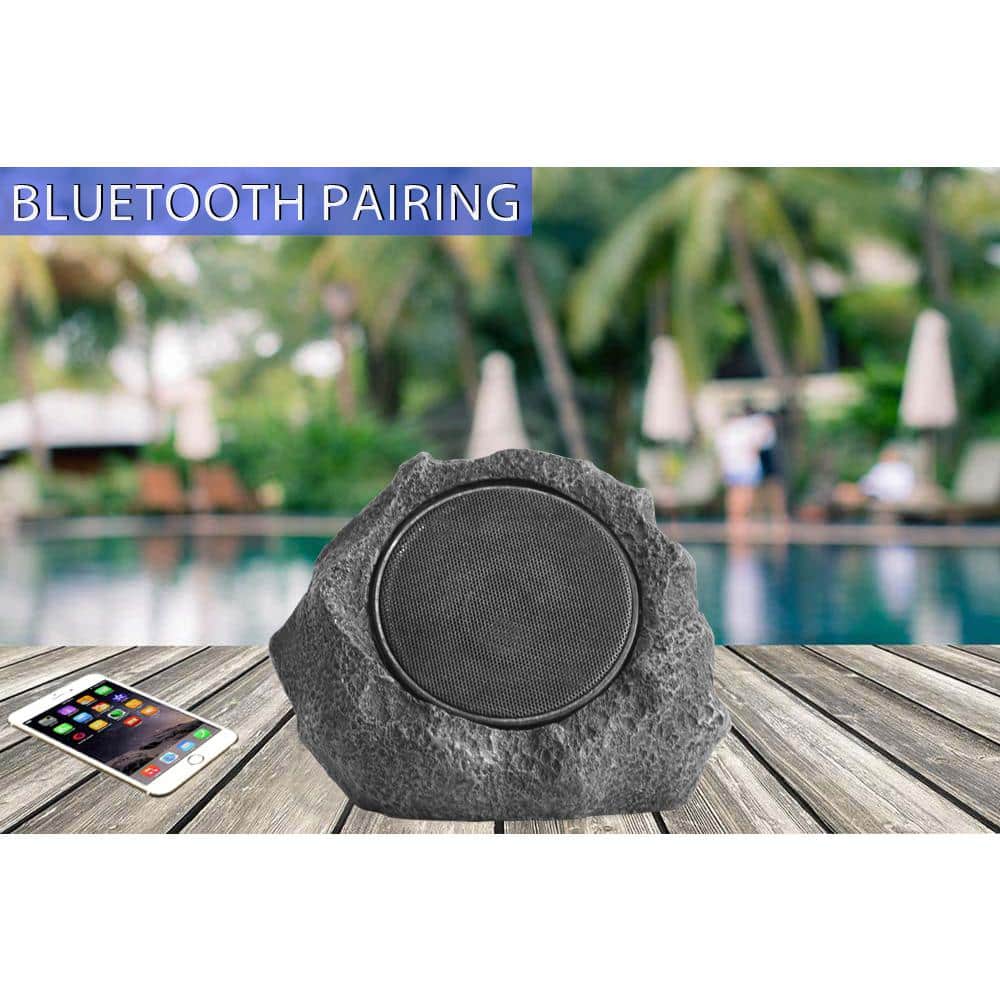 Deck Impressions 3.5-Watt x 7 5-Watt Solar Powered Wireless Speaker