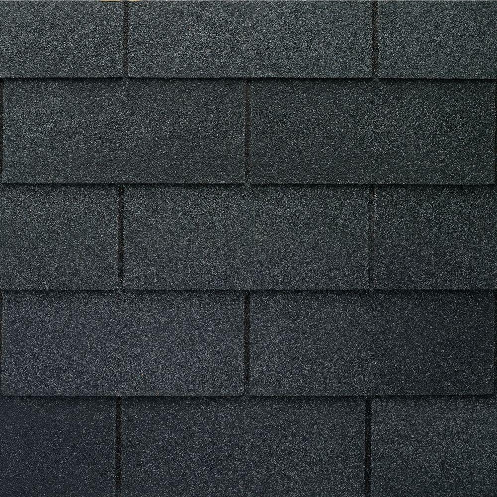 GAF Royal Sovereign Charcoal Algae Resistant 3-Tab Roofing Shingles