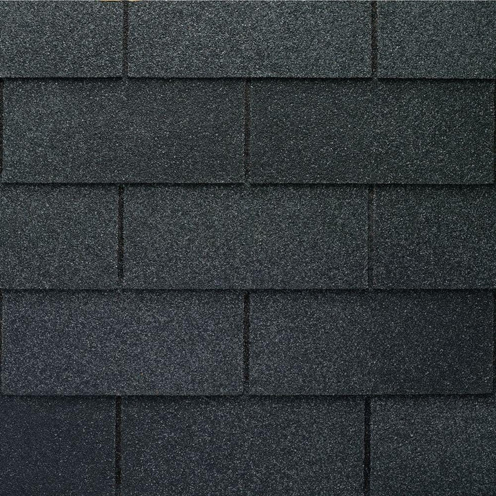 GAF Royal Sovereign Charcoal Algae Resistant 3-Tab Roofing Shingles