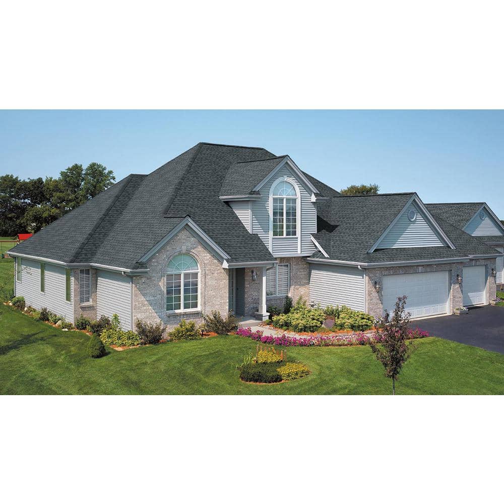 GAF Timberline Natural Shadow Charcoal Algae Resistant Architectural Shingles