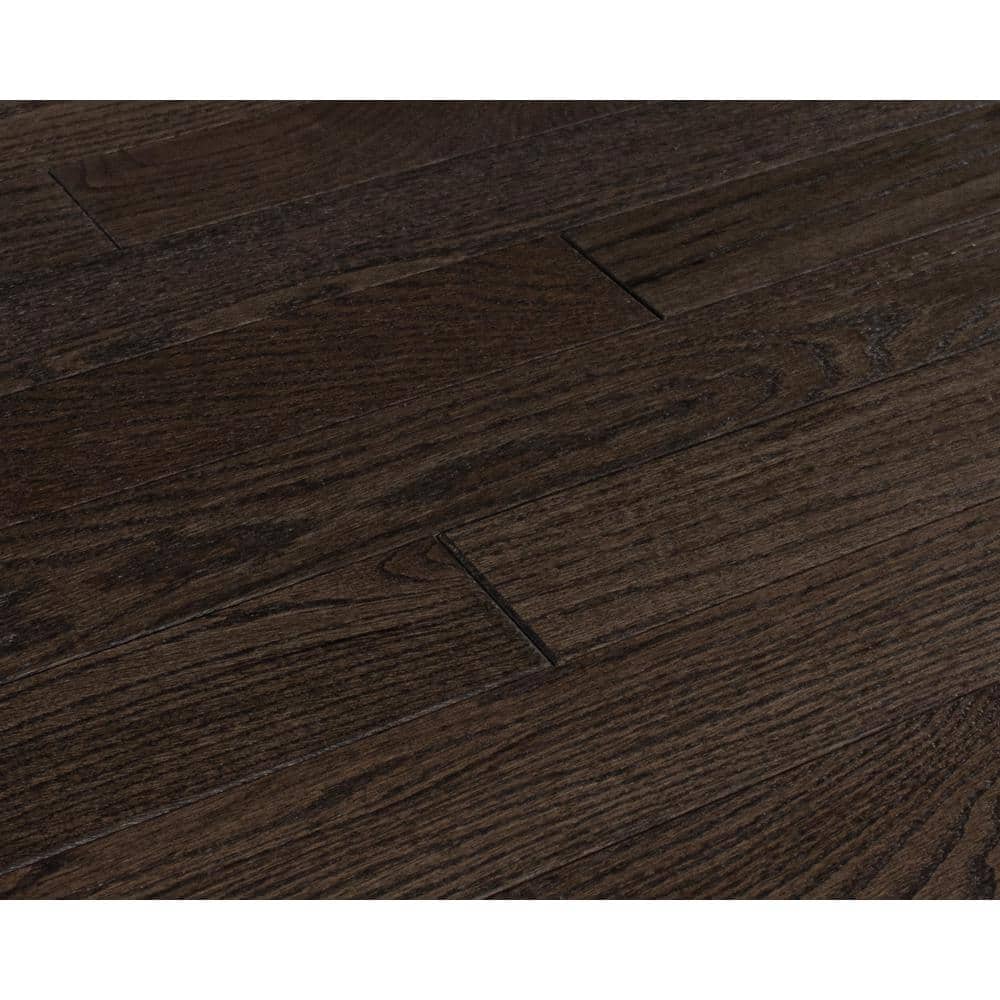 CENTURY FLOORING Charcoal Red Oak 3/4 in. T x 3.25 in. W Solid Hardwood Flooring (27.00 sq.ft./case)
