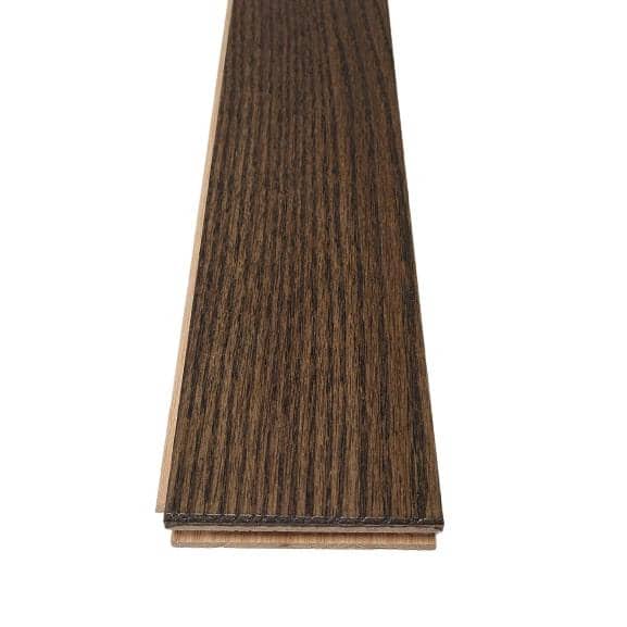 CENTURY FLOORING Charcoal Red Oak 3/4 in. T x 3.25 in. W Solid Hardwood Flooring (27.00 sq.ft./case)
