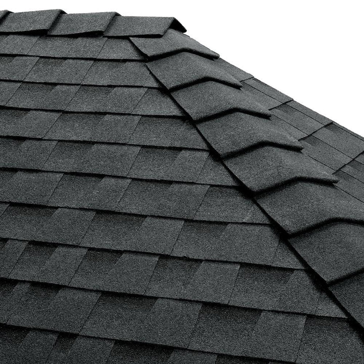 GAF TimberCrest Charcoal Reflector Bullnose Hip and Ridge Cap Shingles