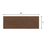 Daltile Glenwood Cherry 7 in. x 20 in. Ceramic Floor and Wall Tile (392.04 sq. ft. / pallet)
