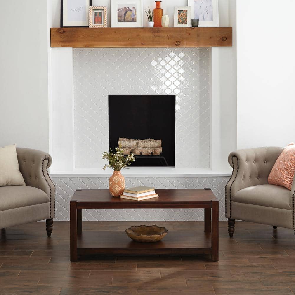 Daltile Glenwood Cherry 7 in. x 20 in. Ceramic Floor and Wall Tile (392.04 sq. ft. / pallet)