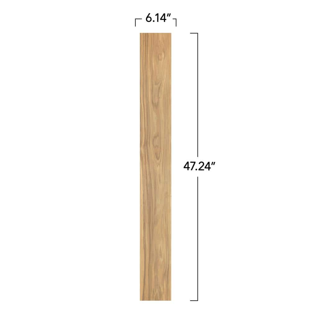 Pergo XP+ Cheshire Bluff Hickory 10 mm T x 6.1 in. W Waterproof Laminate Wood Flooring (20.15 sqft/case)