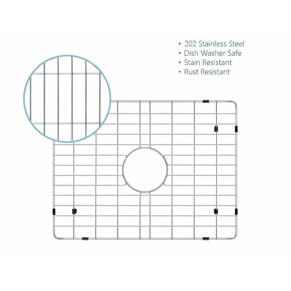 CHESHIRE 19.7 in. x 14.75 in. Stainless Steel Bottom Grid