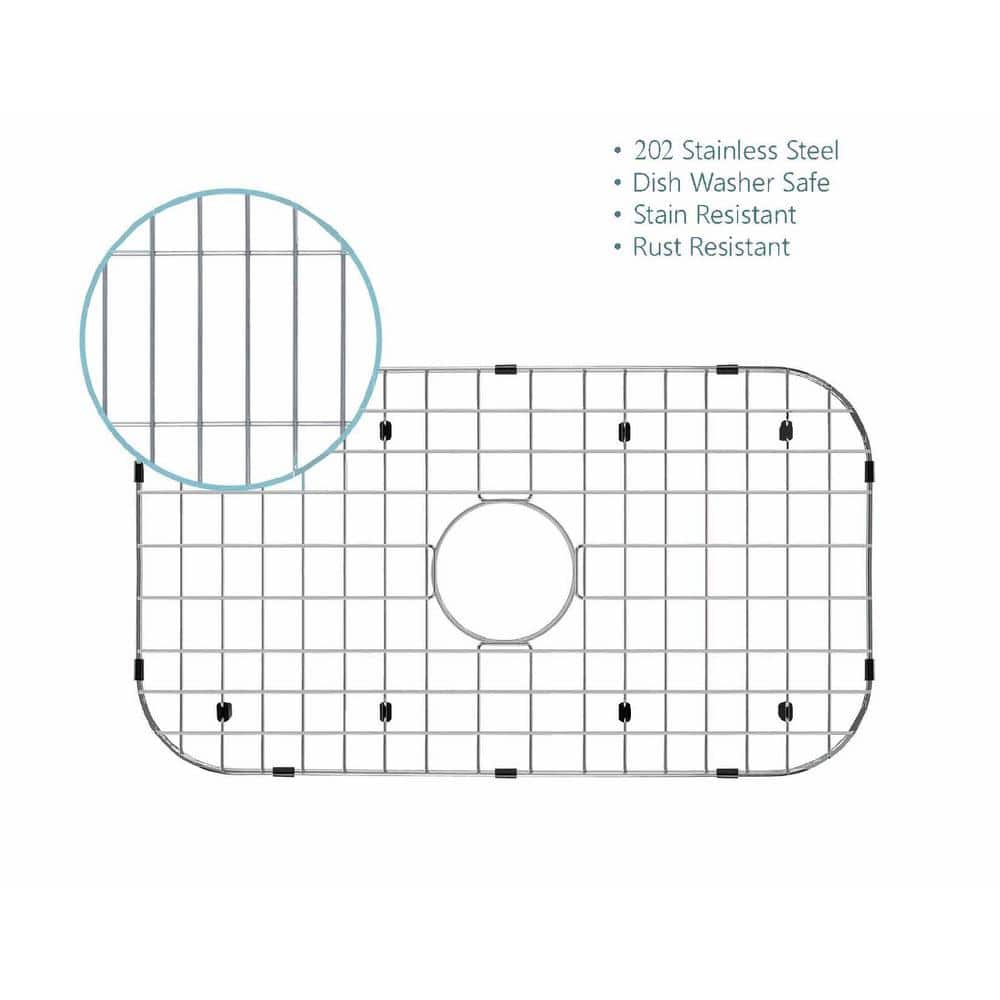 CHESHIRE 27.4 in. Stainless Steel Bottom Grid for Kitchen Sinks