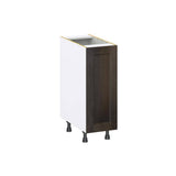 J COLLECTION Lincoln Chestnut Solid Wood Assembled Base Kitchen Cabinet with 3 Inner Drawers (12 in. W X 34.5 in. H X 24 in. D)