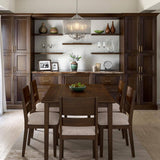 J COLLECTION Lincoln Chestnut Solid Wood Assembled 24 in. W x 32.5 in. H x 23.75 in. D Accessible ADA Base Cabinet with 1 Drawer