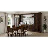 J COLLECTION Lincoln Chestnut Solid Wood Assembled 15 in. W x 30 in. H x 21 in. D Vanity ADA Drawer Base Cabinet with 3 Drawers