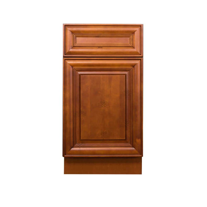 LIFEART CABINETRY Cambridge Assembled 18x34.5x24 in. Base Wasket Cabinet in Chestnut