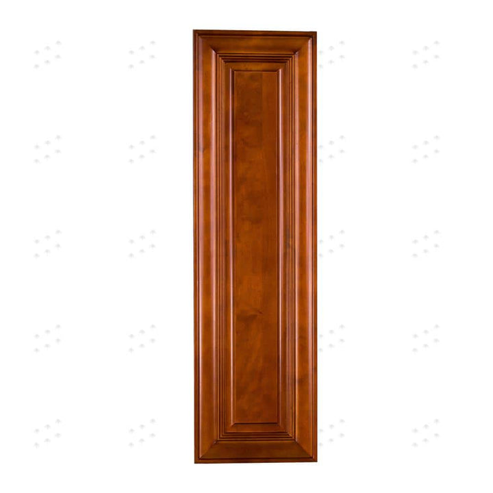 LIFEART CABINETRY Cambridge Assembled 15x42x12 in. Wall Cabinet with 1 Door 3 Shelves in Chestnut