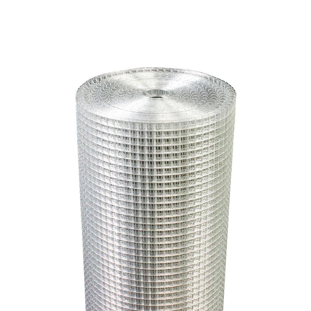 3 ft. x 100 ft. 23-Gauge Hardware Cloth Welded Cage Wire Chicken Fence Poultry Netting