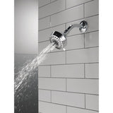 Delta Foundations 3-Spray 3-5/8 in. Wall-Mount Fixed Shower Head in Chrome