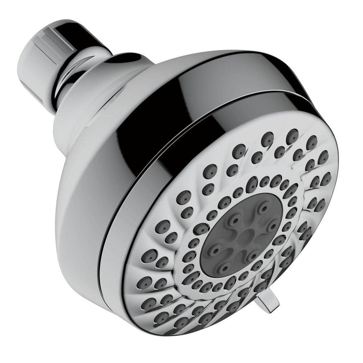 Delta Foundations 3-Spray 3-5/8 in. Wall-Mount Fixed Shower Head in Chrome