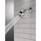 Delta Foundations 3-Spray 3-5/8 in. Wall-Mount Fixed Shower Head in Chrome