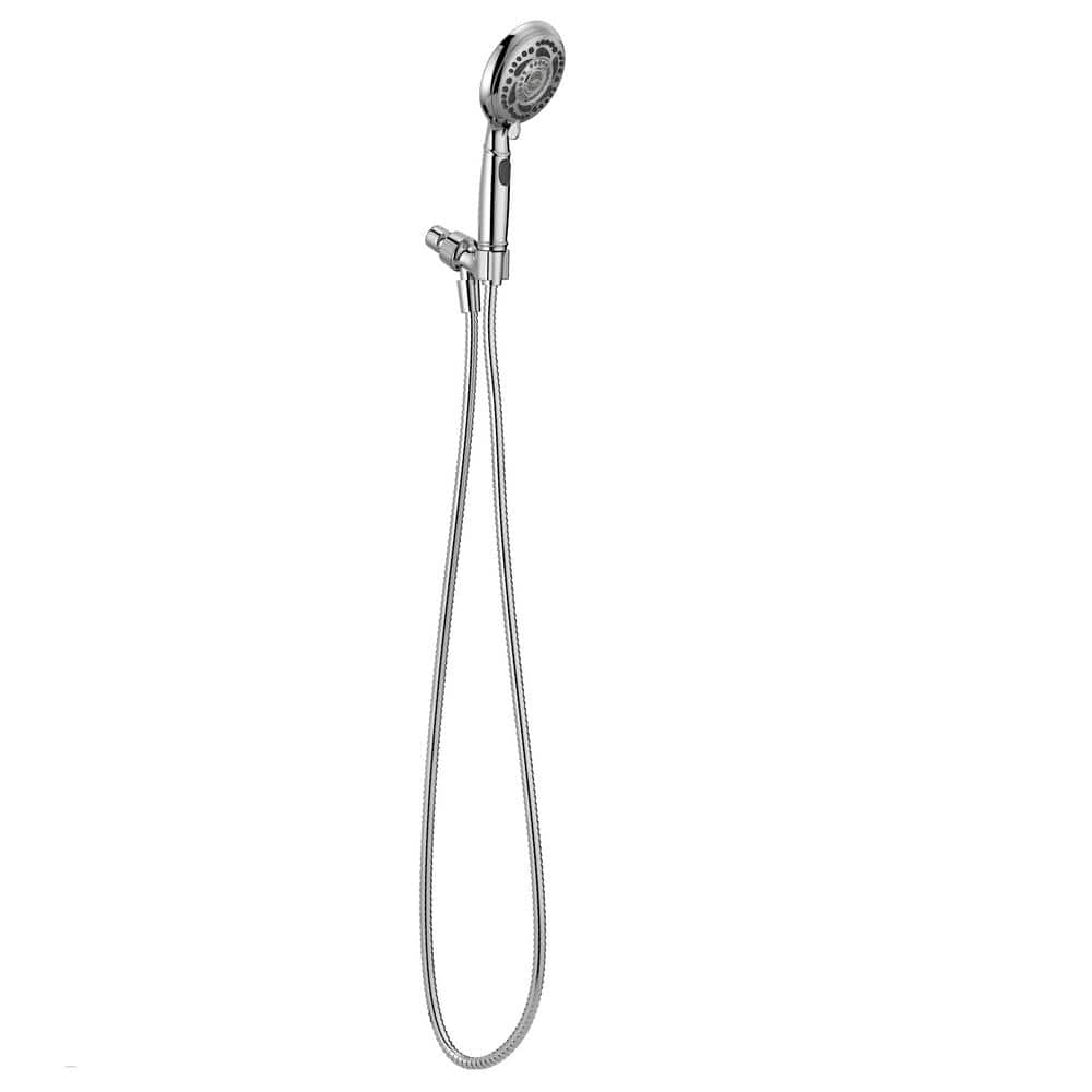Delta 7-Spray 4.8 in. Single Wall-Mount Handheld Shower Head, Chrome
