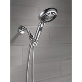 Delta 7-Spray 4.8 in. Single Wall-Mount Handheld Shower Head, Chrome