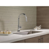 Delta Trinsic Touch2O Single-Handle Pull-Down Kitchen Faucet, Deck Mount, Chrome, 16.19 in Height