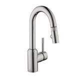 Glacier Bay 2600 Series Single-Handle Pull Down Sprayer Laundry Faucet in Chrome