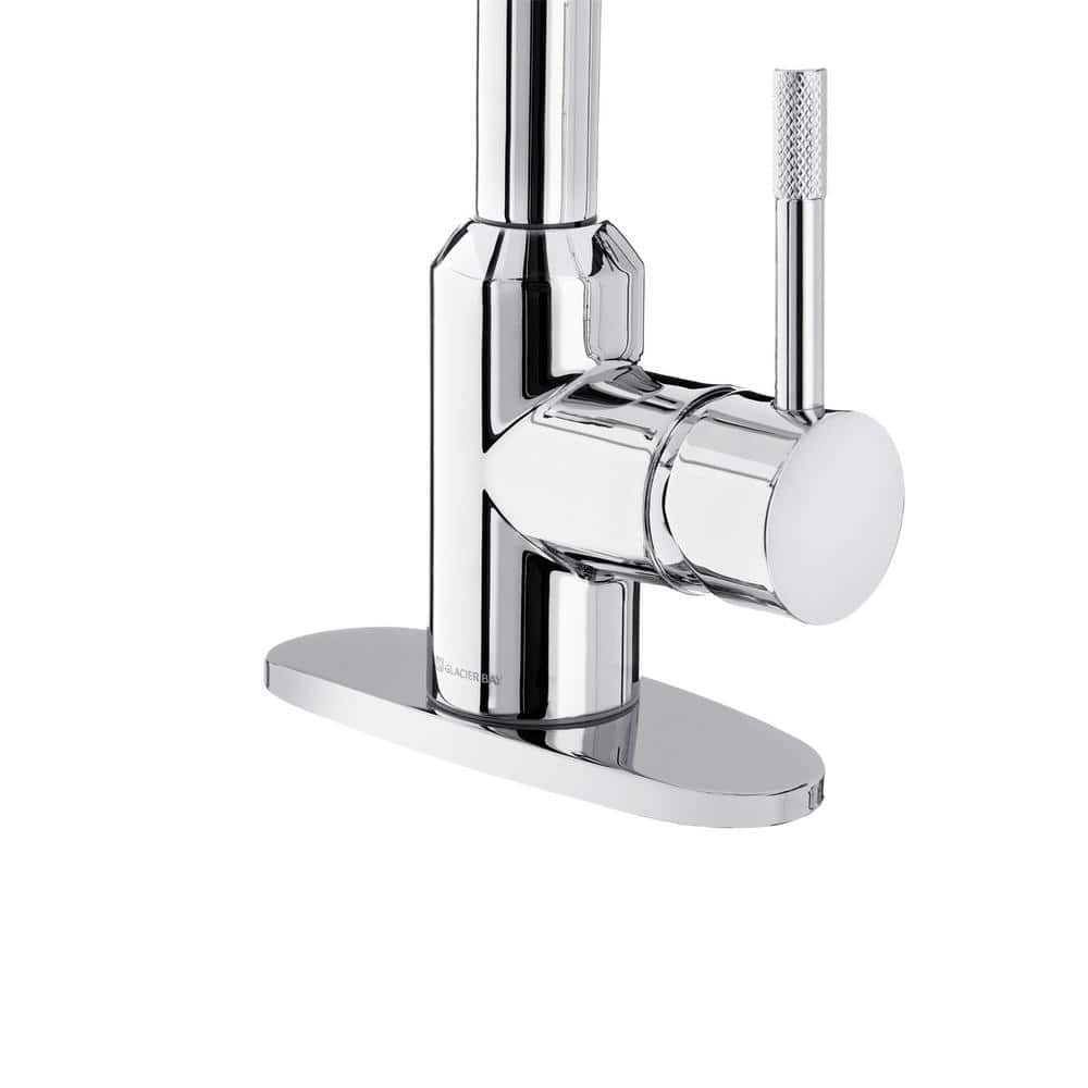 Glacier Bay 2600 Series Single-Handle Pull Down Sprayer Laundry Faucet in Chrome