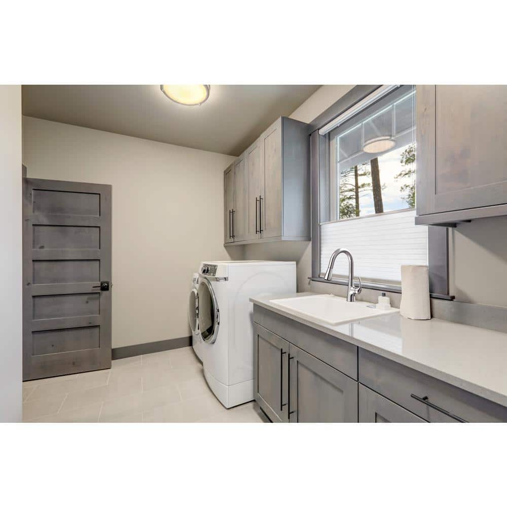 Glacier Bay Clare Single Handle Pull Down Utility Faucet in Chrome