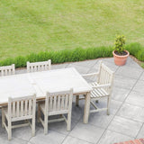 Pietra Chrome 24 in. x 24 in. x 0.75 in. Concrete-Look Porcelain Paver for Outdoor Spaces