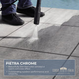 Pietra Chrome 24 in. x 48 in. x 0.75 in. Concrete-Look Porcelain Paver