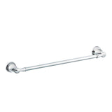 MOEN Banbury 4-Piece Bath Hardware Set with 24 in. Towel Bar, Paper Holder, Towel Ring, and Robe Hook in Chrome