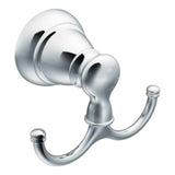 MOEN Banbury 4-Piece Bath Hardware Set with 24 in. Towel Bar, Paper Holder, Towel Ring, and Robe Hook in Chrome