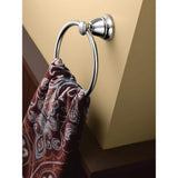 MOEN Banbury 4-Piece Bath Hardware Set with 24 in. Towel Bar, Paper Holder, Towel Ring, and Robe Hook in Chrome