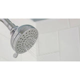 Moen Adler Single-Handle 4-Spray Tub and Shower Faucet with Shower Rod in Chrome (Valve Included)