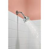 MOEN Eos 3-Spray 3.8 in. Single Wall Mount Fixed Shower Head in Chrome (1.75 GPM)